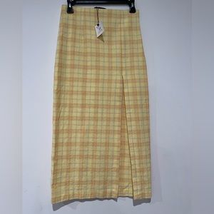 NWT Zara Midi Skirt